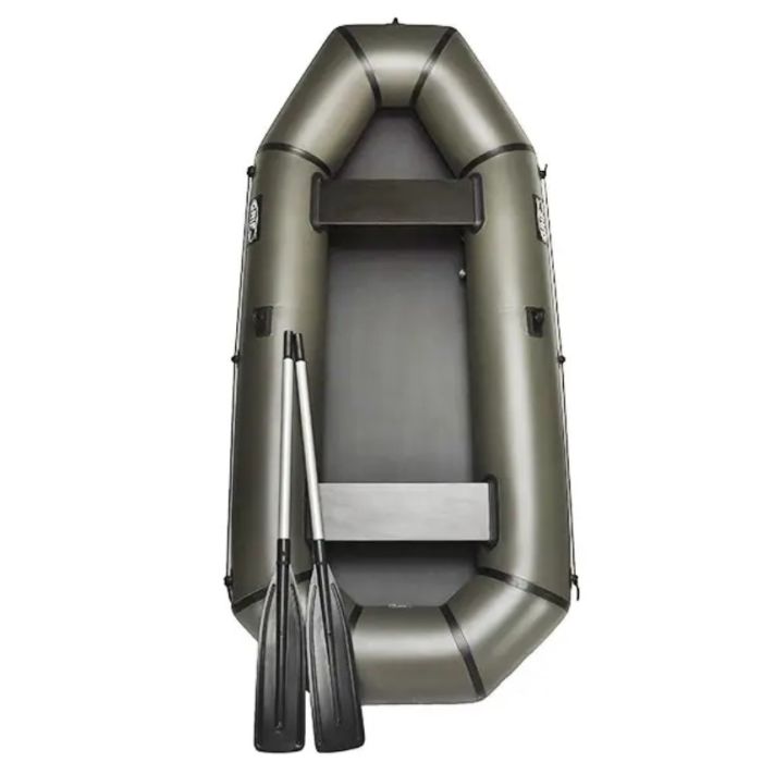 Двомісний надувний човен ПВХ Grif GL 270 - максимальна просторість (270 см / 14 кг)