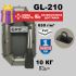 Надувний човен ПВХ «полуторка» Grif boat GL 210 (210 см/10 кг)