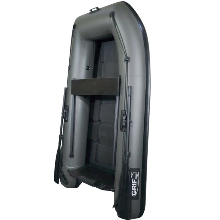 🏆Купити човен Grif boat GM 235 - преміум ПВХ 1100 г/м², одномісний під мотор