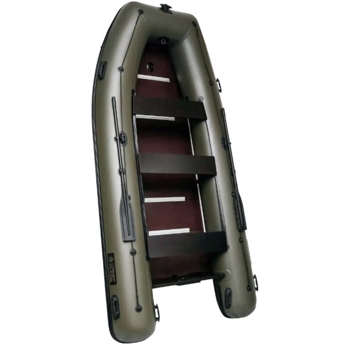 Човен ΩMega 400 KU PFA Carp Series – купити 6-місний надувний моторний ПВХ коропової серії