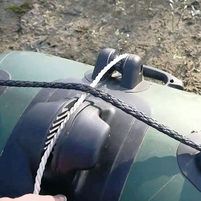Рим-ролик якірний (роульс) для надувного човна ПВХ - полегшення спуску та підйому якоря із захистом борту